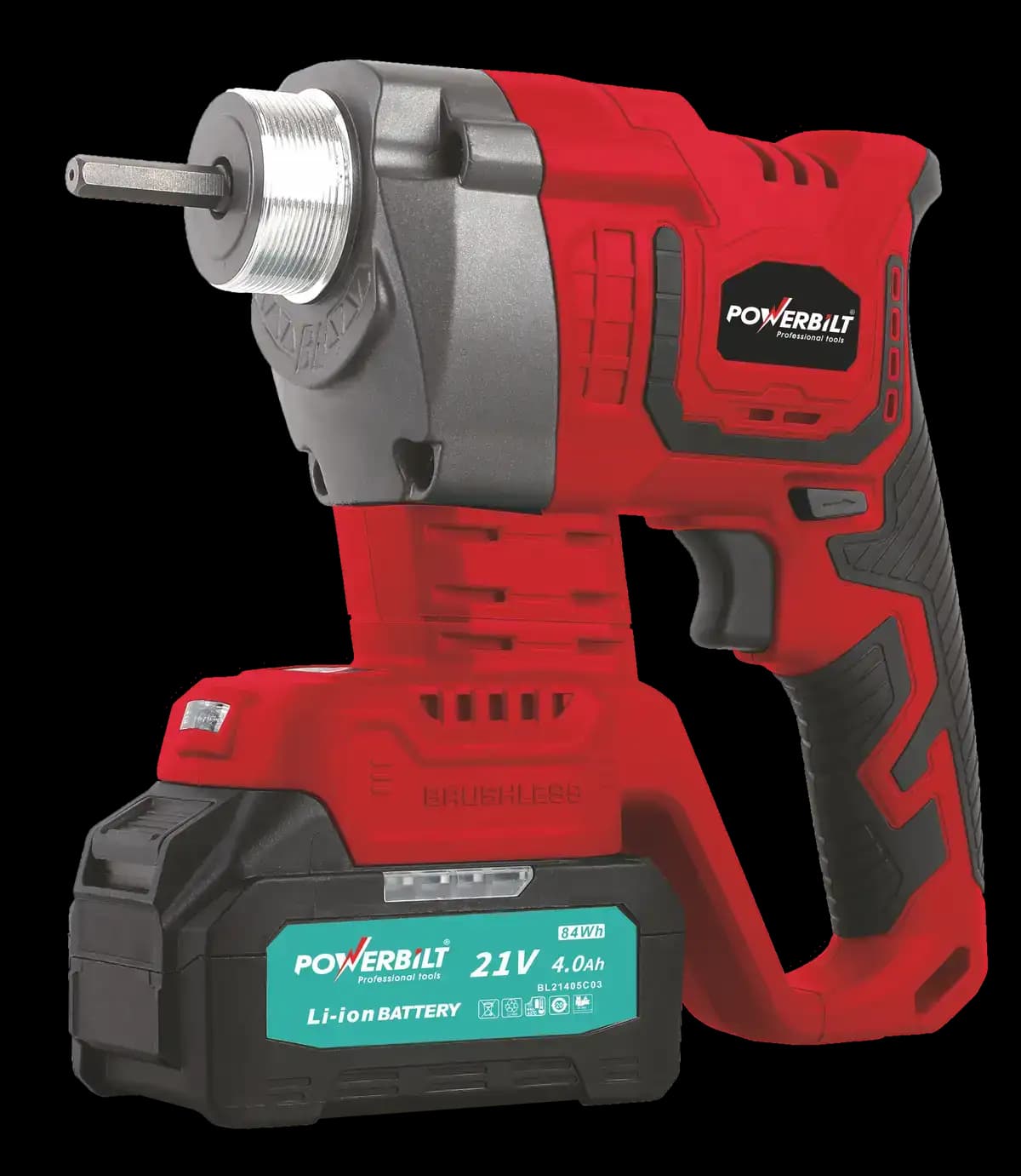Powerbilt 21V Cordless Concrete Vibrator | PBT-CBL21-VB35